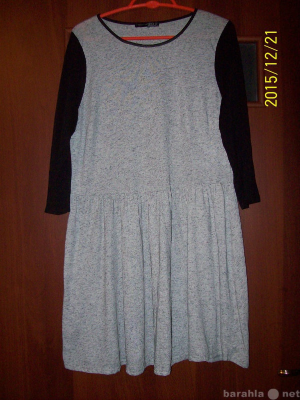 Продам: платье с добавлением льна 52 размер
