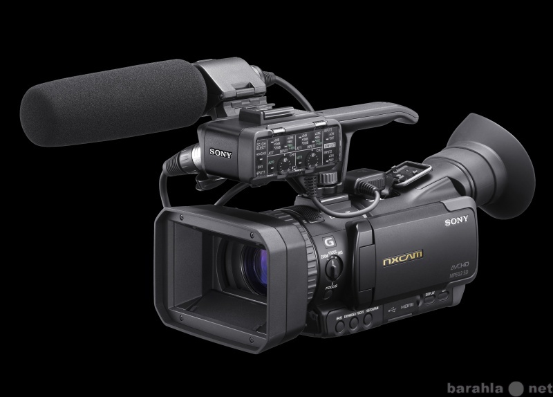 Купить видеокамера б. Sony HXR-nx70. Профессиональная видеокамера Sony. Б/У видеокамера. Продажа видеокамер.