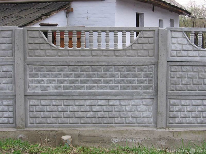 Продам: Фактурный бетонный забор