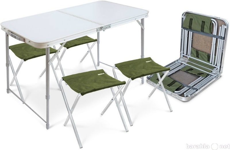 Продам: Складной походный стол + 4 стула