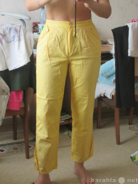 Продам: Желтые летние джинсы р-р 48-50
