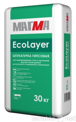Продам: Штукатурка  Магма EcoLayer 30кг белая, т