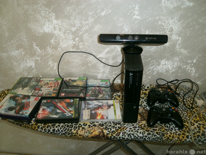 Продам: Xbox 360 с кинектом и играми