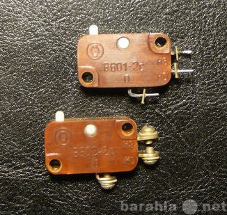 Продам: Микровыключатели В601-2С, В602-2С