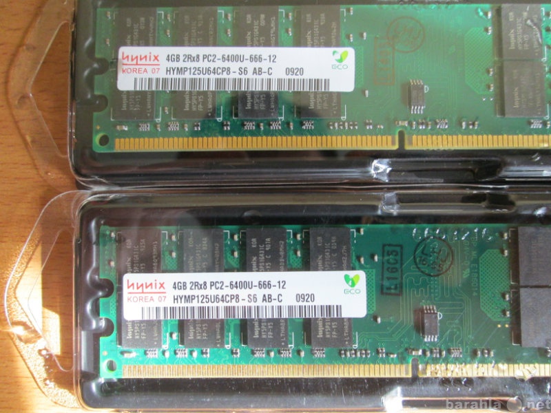 Продам: Модули оперативной памяти DDR2 4Gb