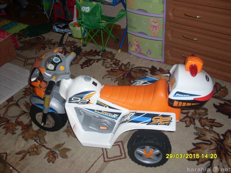 Продам: Детский аккумуляторный мотоцикл