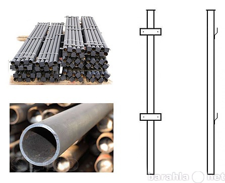 Продам: столбы металлические для заборов