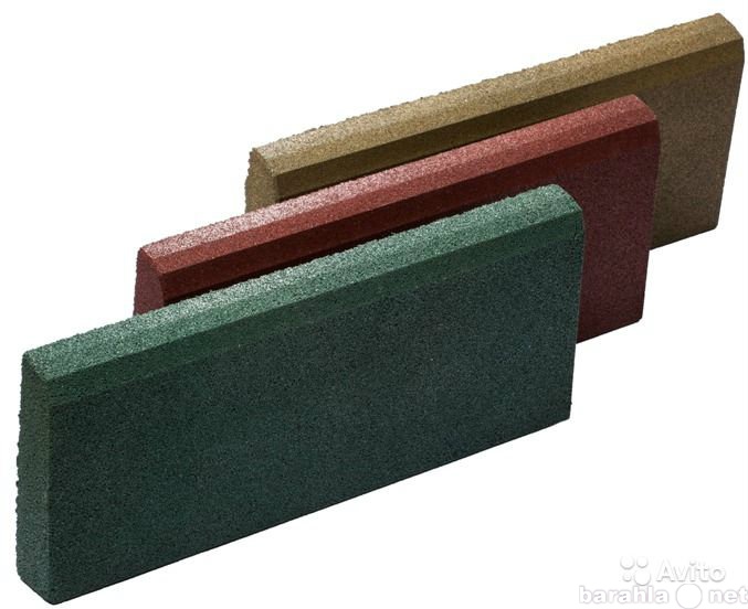Продам: Травмобезопасный резиновый бордюр.
