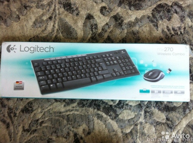 Продам: Беспроводная клавиатура Logitech mk270