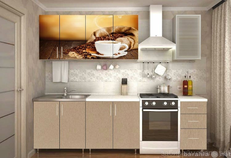 Продам: кухонный гарнитур кофе лдсп 2,0 м новый