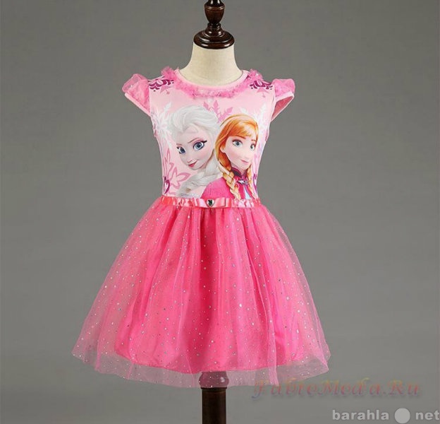 Продам: Новое детское розовое платье Frozen