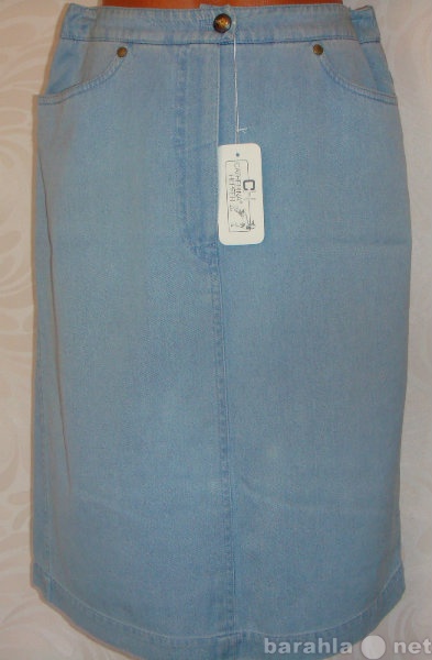Продам: Юбка джинсовая голубая