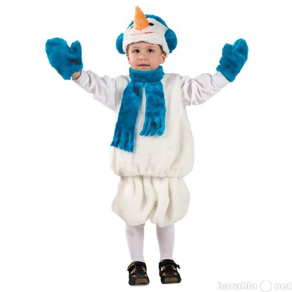 Продам: Карнавальный костюм Снеговик мех