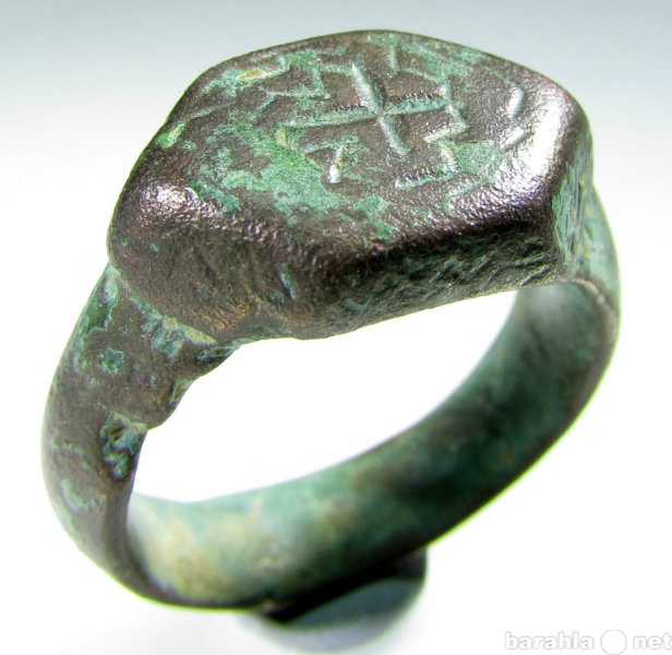Продам: Старинный кельтский бронзовый перстень с