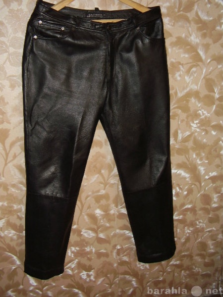 Продам: Кожанные брюки р.50-52 рост 170-175 см.