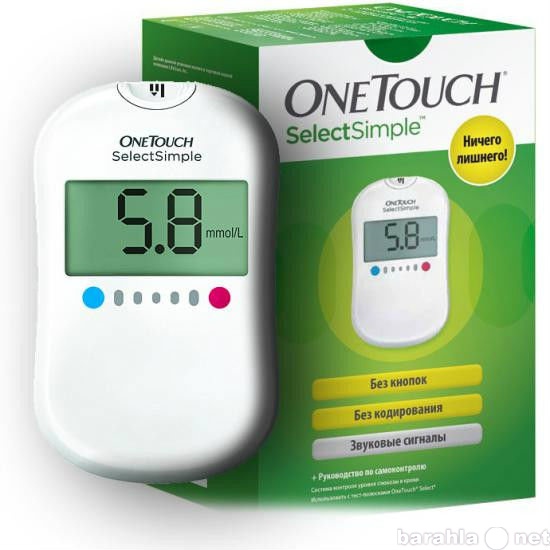 Продам: Глюкометр OneTouch Select Simple