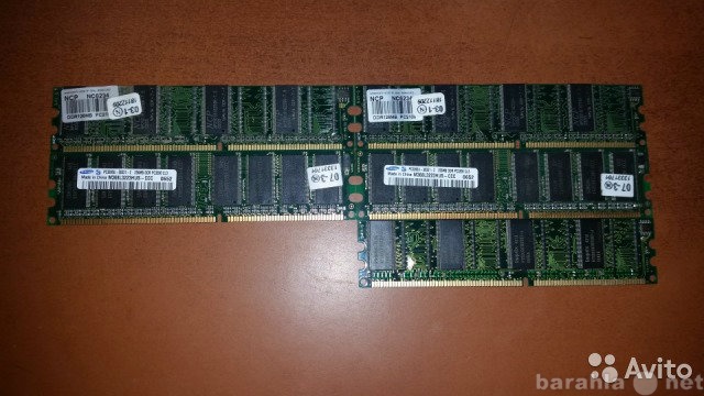 Продам: Продам оперативную память DDR и DDR2