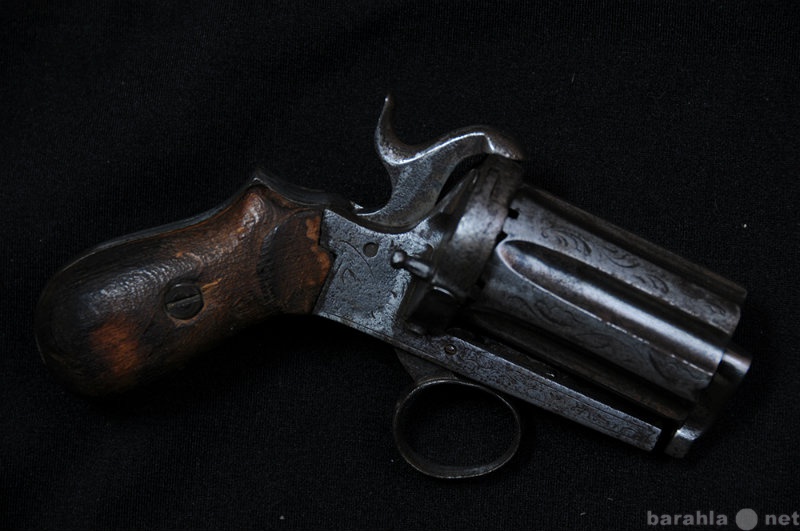 Продам: Револьвер-перечница, Бельгия, XIX в.