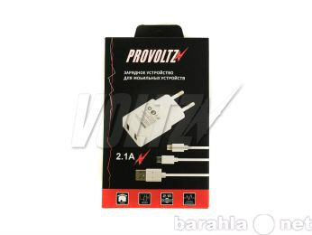 Продам: СЗУ PROVOLTZ 2в1 2,1A + iPhone 5/6/6s Li