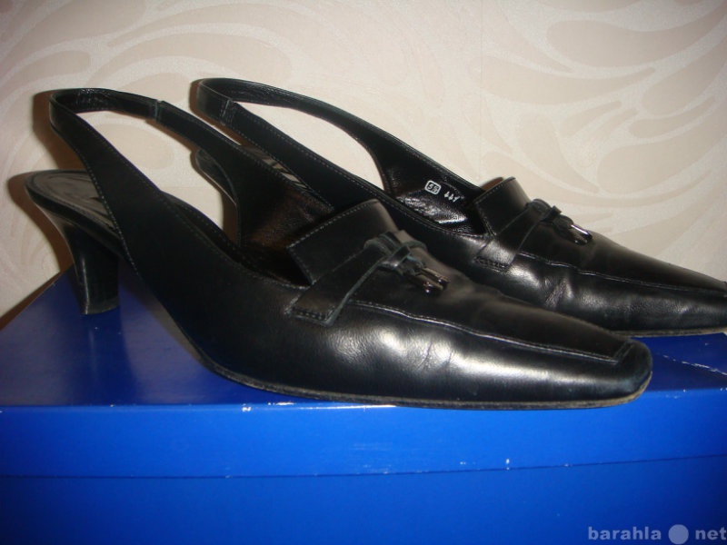 Продам: Туфли кожаные без пятки черные Германия