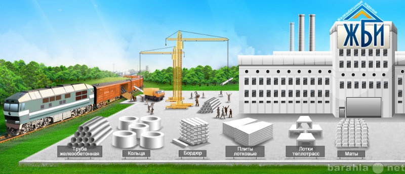 Продам: Продажа плит жби, колец и колодцев, фбс