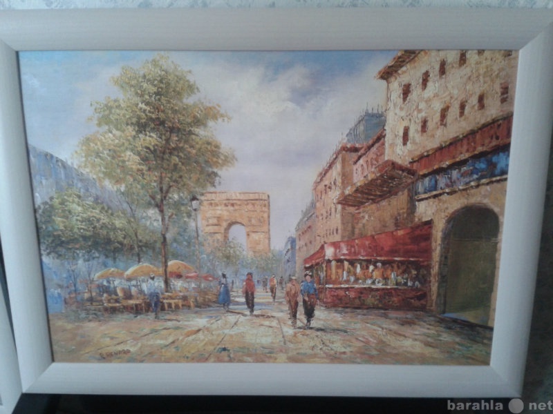 Продам: Картины в багете старый Париж