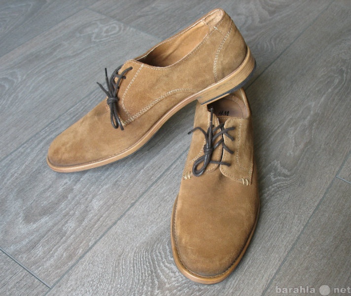 Продам: Мужские ботинки из натуральной замши