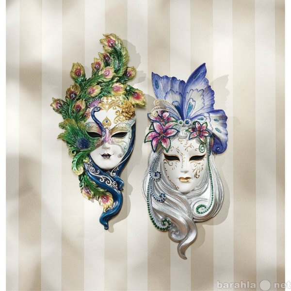 Продам: Венецианские маски. Настенные. Керамика