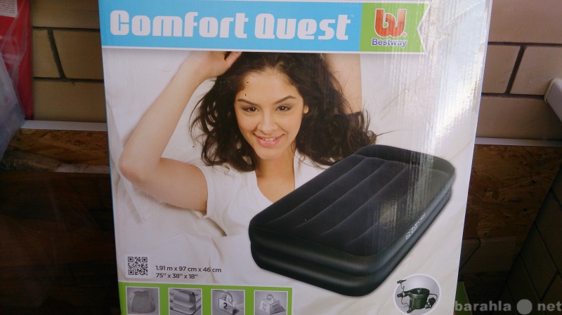 Продам: Надувной матрас- кровать с эл.насосом.