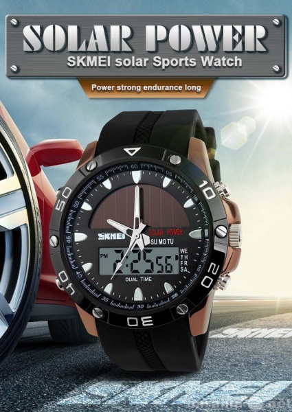 Продам: Часы на солнечной бaтарee Skmei Solar