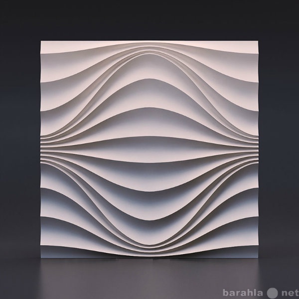 Продам: Круговая волна - гип­со­вая 3D па­нель