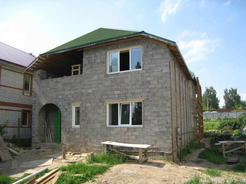 Продам: Строительство дома  из  шлакоблоков