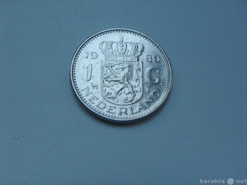 Продам: Монета 1 Гульден 1980 год Нидерланды