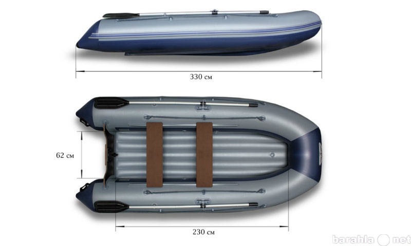 Продам: Надувная моторная лодка флагман 330 U