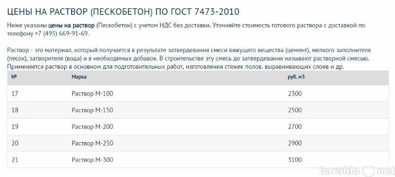 Продам: Купить раствор цена БЕТОН МАГНАТ в Москв