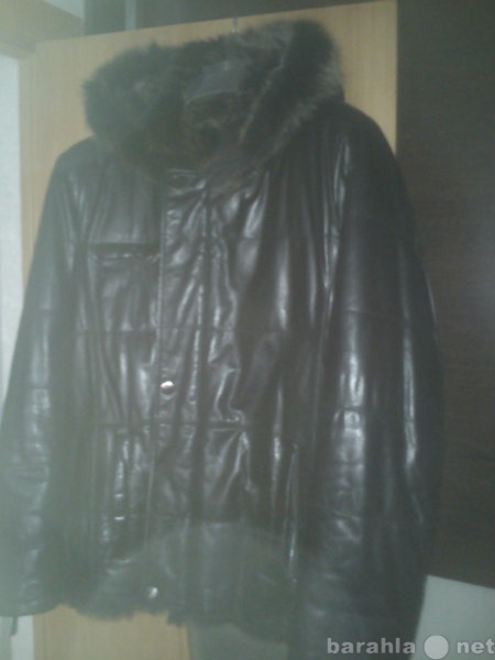 Продам: Мужскую кожаную зимнюю куртка