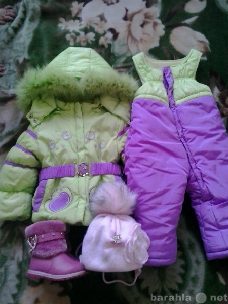 Продам: Зимняя куртка+комбинезон