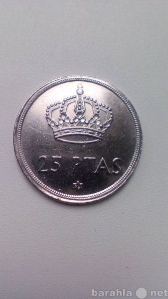 Продам: Монета 25 Песет 1975 год Испания