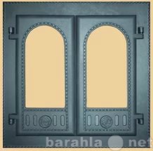 Продам: Дверца каминная со стеклом