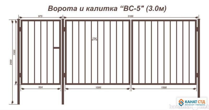 Продам: Ворота и калитки 