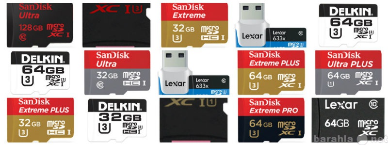 Продам: MicroSD, SD 16гб,32гб,64гб
