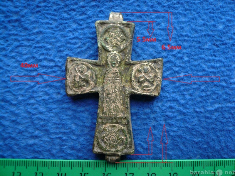 Продам: Нераскрытый крест-энколпион. XV век
