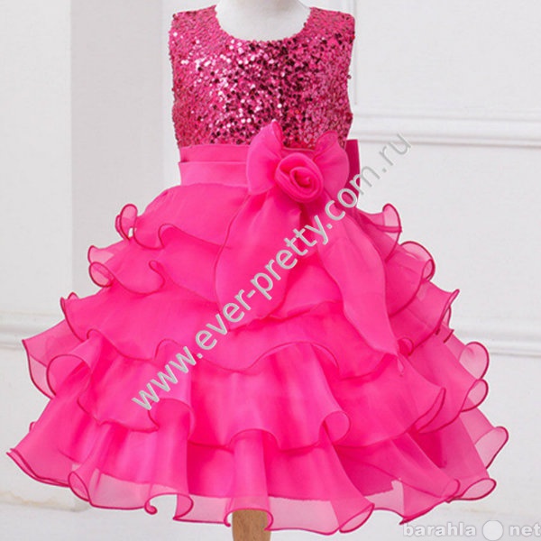 Продам: Детское платье Ярко-розовое