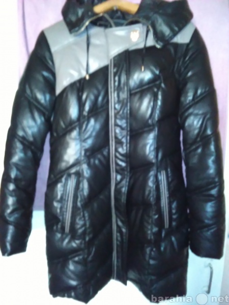 Продам: Куртка зимняя экокожа