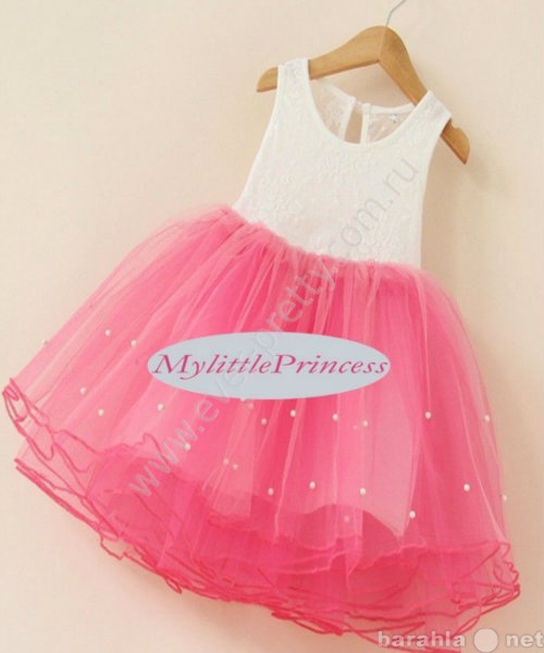Продам: Детское платье с розовой фатиновой юбкой