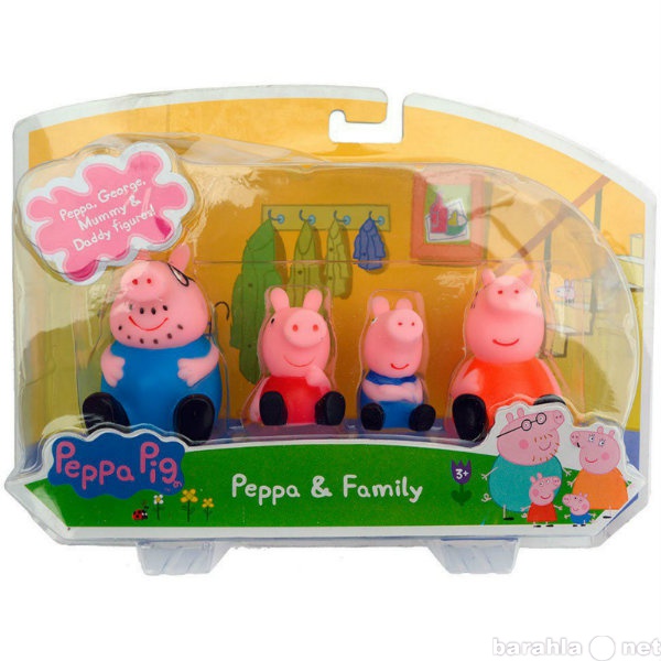 Продам: Семья свинки Пеппа резина