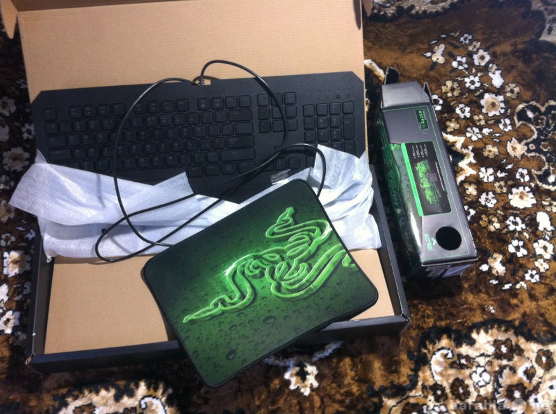 Продам: Клавиатура Razer DeathStalker и коврик.