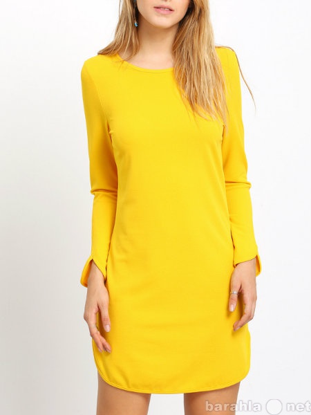 Продам: Жёлтое платье с открытой спиной (xs)