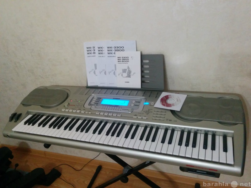 Продам: синтезатор casio wk-3800