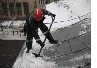 Предложение: Уборка снега с крыш